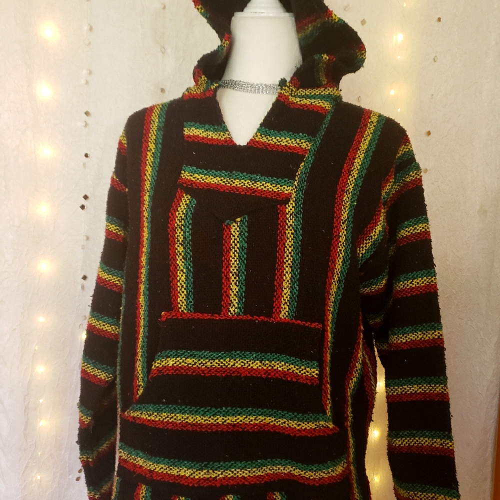 Sunspecs baja rug pullover size med